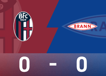 Отчет о матче Лиги Европы: обе команды нанесли всего три удара в створ, а Болонья из десяти игроков сыграла вничью с Бранненом 0:0