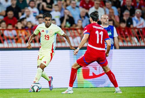 Сербия против Испании