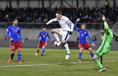 Латвия против Лихтенштейна